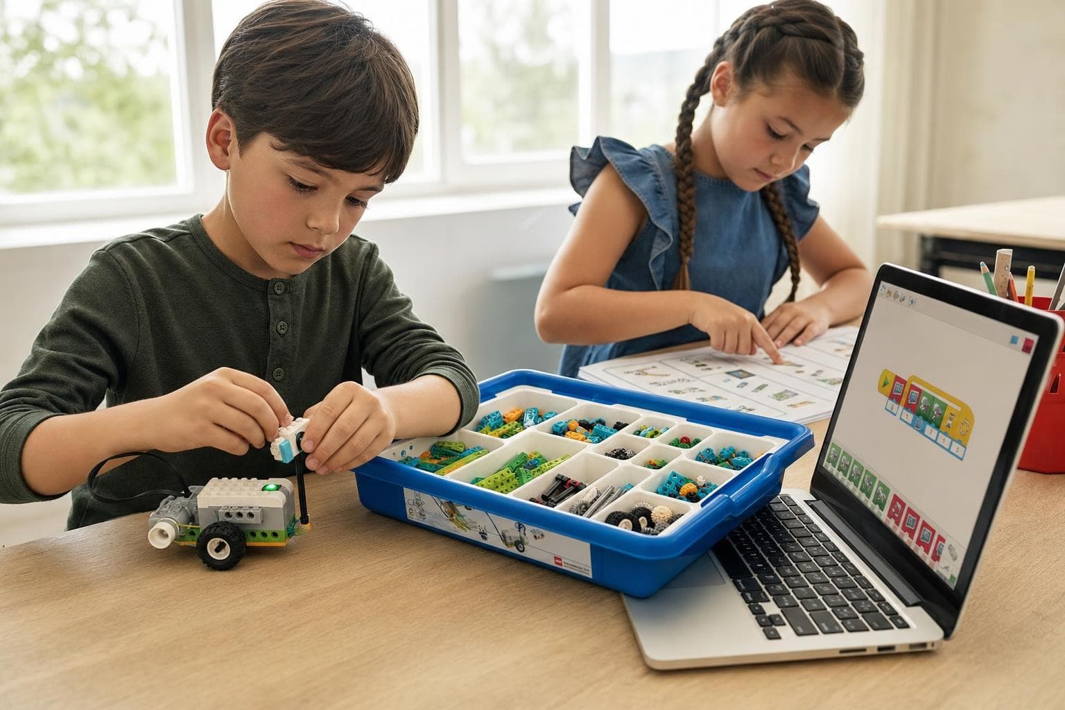 Zajęcia Robo ODKRYWCY w RoboStudio
